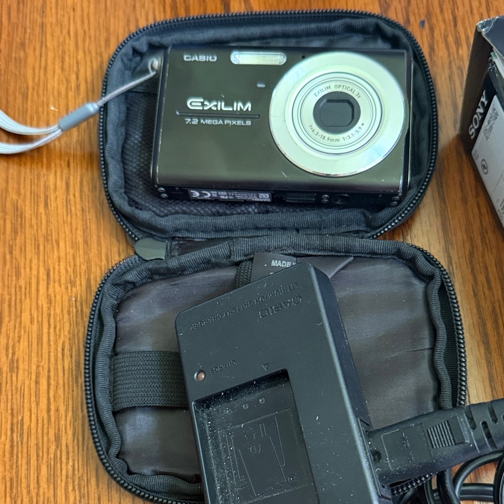 Casio Exilim Black Digital Camera